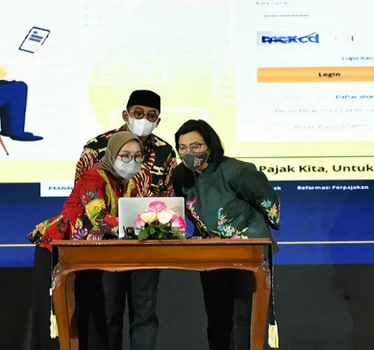 Sri Mulyani Ajak Masyarakat Login Pajak Pakai NIK