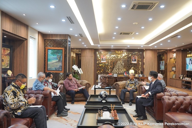 Terima Kunjungan Petinggi Perusahaan JOIN Jepang, Menko Airlangga Ajak Kembangkan Smart City di IKN Nusantara 
