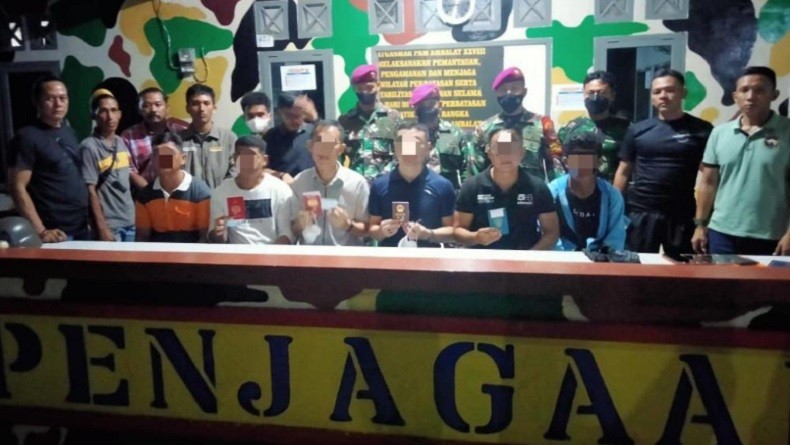 Amankan 6 Orang Diduga Intel Asing, Dansatgasmar Ambalat Hubungi Kopaska dan BAIS