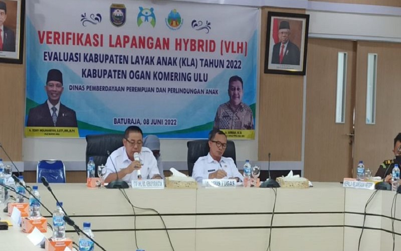 OKU Sumsel Raih Penghargaan Kabupaten Layak Anak 