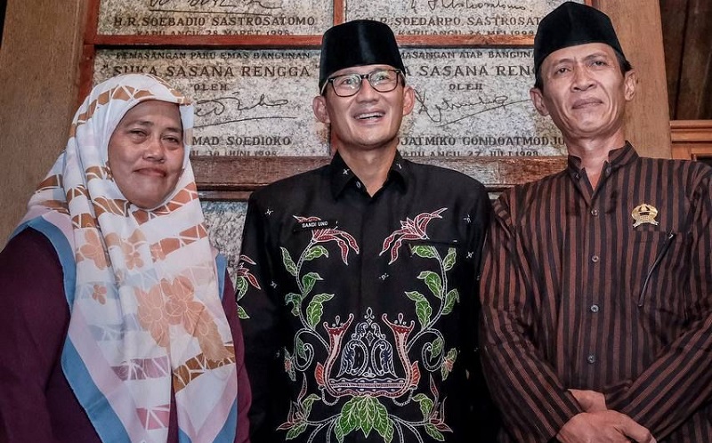 Didoakan Jadi Presiden oleh Istri Juru Kunci Makam Sunan Kalijaga, Sandiaga Uno: Insya Allah