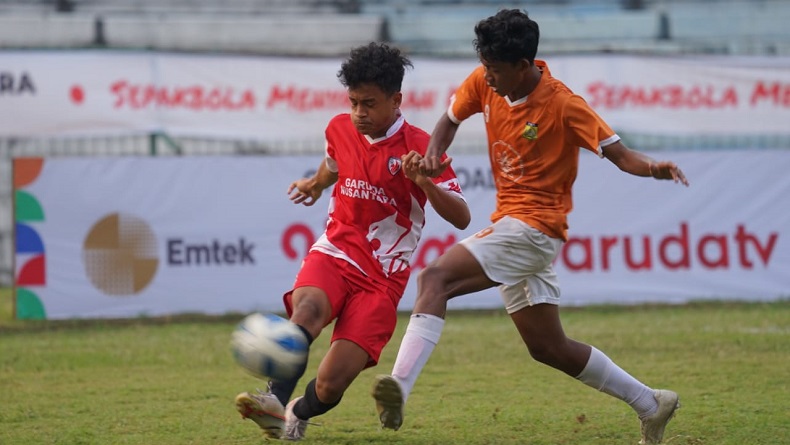 Skor Imbang 2-2, Garuda Nusantara dan PSLS Lhokseumawe Lolos ke Semifinal Piala Prabowo Subianto