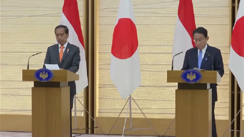 Bertemu PM Khisida, Jokowi Minta Jepang Turunkan Tarif Tuna hingga Nanas