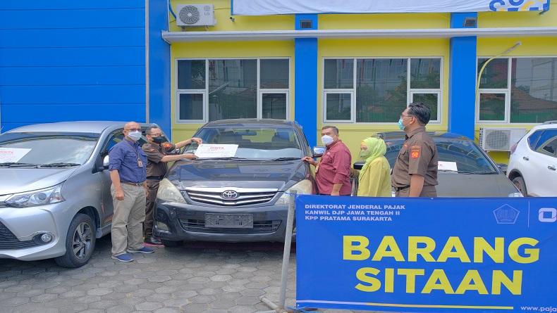 KPP Pratama Surakarta Sita Aset 8 Wajib Pajak, Ini Jenisnya
