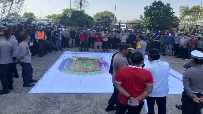 Begini Tindakan Polisi jika Laga Persib vs Persija Rusuh di Stadion GBLA Bandung