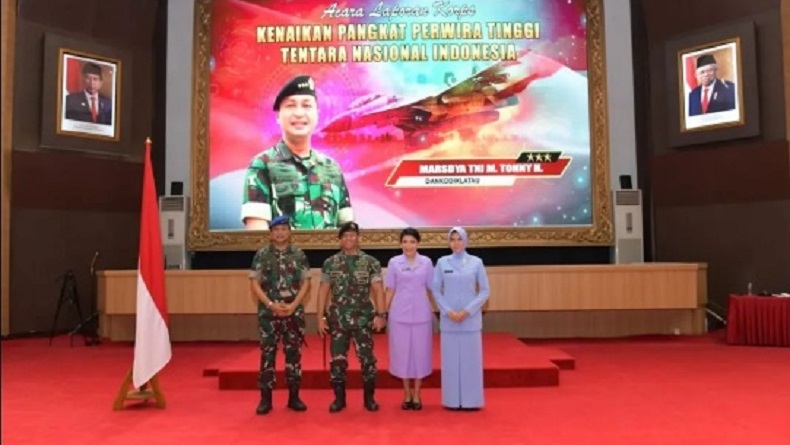 Mantan Ajudan Presiden Jokowi Tony Harjono Naik Pangkat Jadi Bintang 3