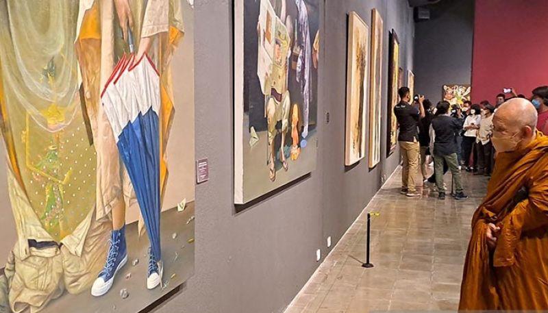 Mengintip Pameran Seni Rupa Mata Air Bangsa: Persembahan untuk Gus Dur dan Buya Syafii 