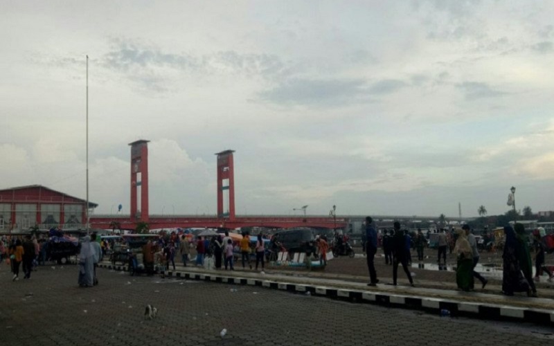 Kodam II/Sriwijaya Turun Tangan Tertibkan Parkir Benteng Kuto Besak, Ada Apa?