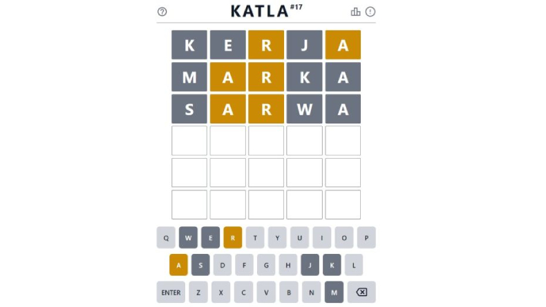 Cara Bermain Katla, Game Tebak Kata yang Ramai di Twitter