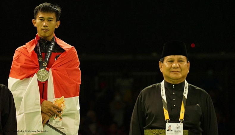 Sukses Jadi Juara Umum Kejuaraan Dunia Pencak Silat, Prabowo Subianto: Kebanggaan Besar bagi Bangsa Indonesia