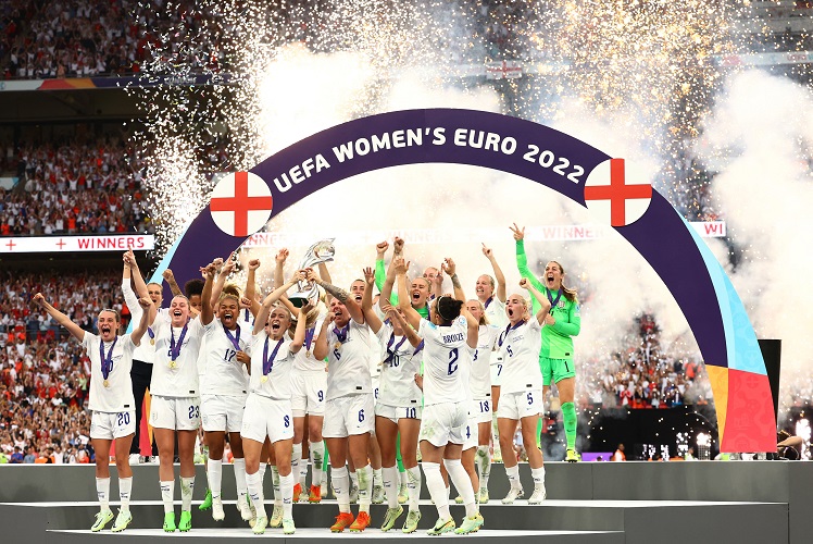 Timnas Wanita Inggris Juara Piala Eropa 2022, Football is Coming Home Bergema di Wembley