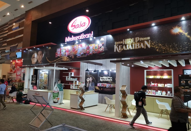 Sasa Kembali Sapa Pelanggan di Food Hotel Indonesia 2022