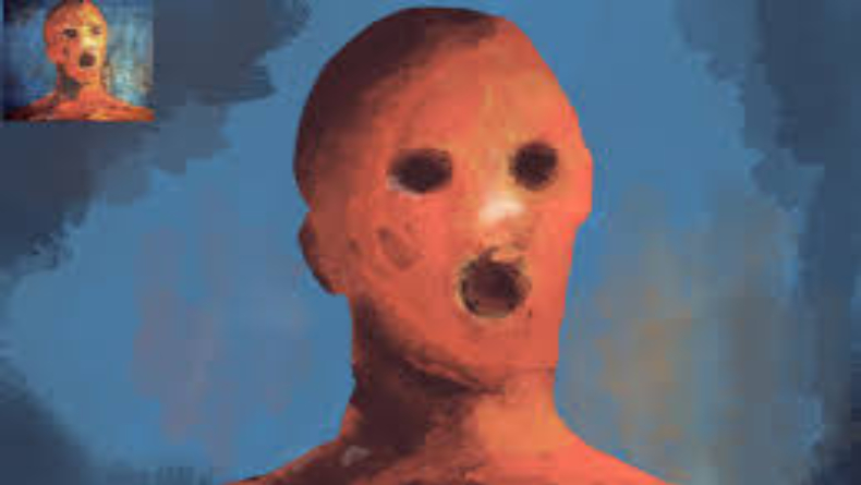 The Anguished Man, Lukisan Horor yang Terbuat dari Darah Pembuatnya