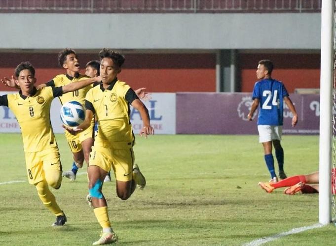 Hasil Piala AFF U-16 2022: Malaysia Puncaki Grup C usai Bantai Kamboja