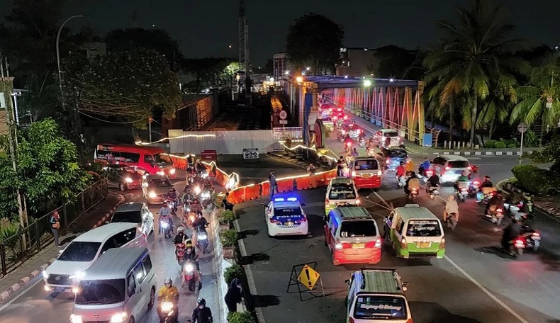 Jembatan Cisadane Tangerang Kembali Ditutup, Ini Alasannya
