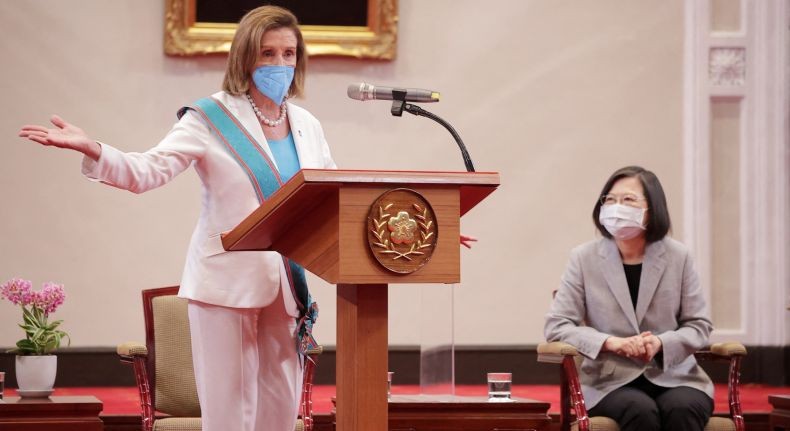 Ketua DPR AS Pelosi: Solidaritas Kami dengan Taiwan Lebih Penting
