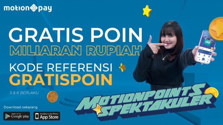 MotionPoints Spektakuler Masih Ada! Dapatkan Bonus Saldo Total Miliaran Rupiah dari MotionPay!