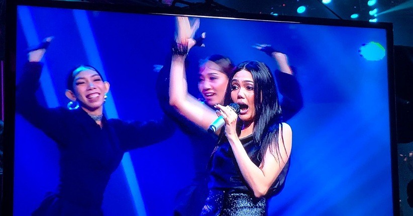 Impersonate Anggun, Penampilan Rina Nose di The Voice All Star Dapat Standing Ovation Juri