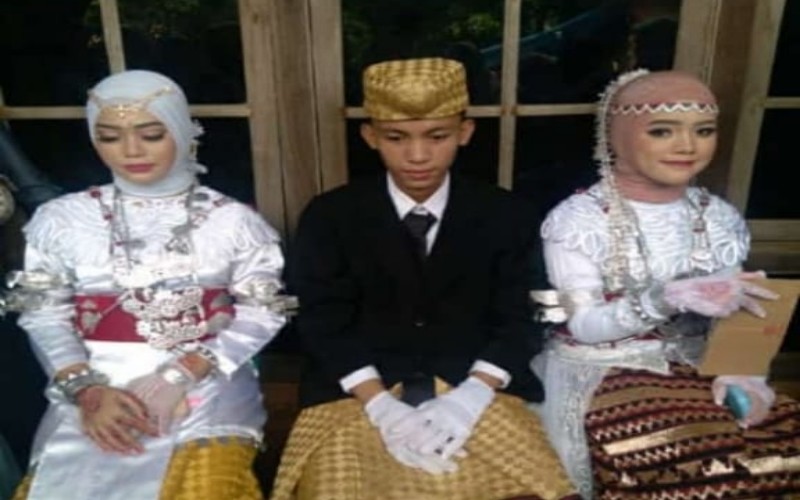 Gempar, Pemuda Desa Nikahi Nikahi 2 Perempuan Cantik Sekaligus