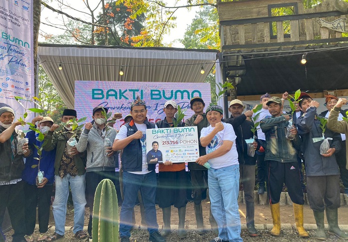 Dukung Ekonomi Hijau, 21 BUMN Ramai-Ramai Tanam 1 Juta Pohon  