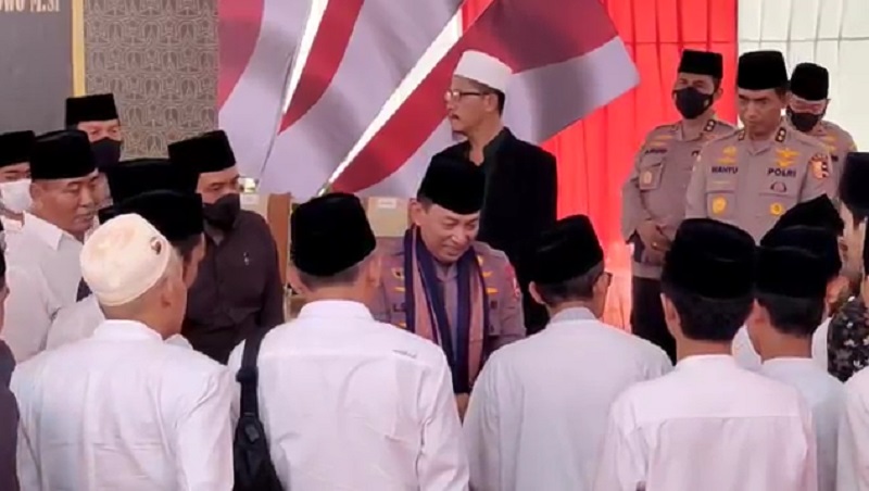 Heboh Kasus Brigadir J, Kapolri Minta Doa Kiai Ploso Kediri Agar Masalah Segera Selesai