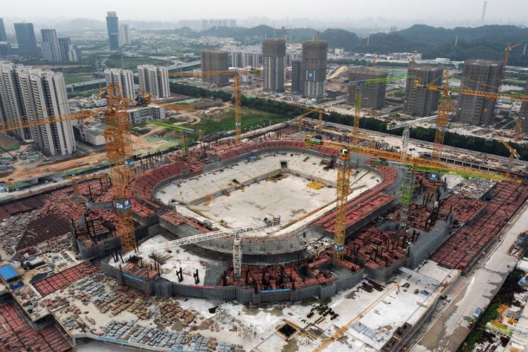 Evergrande Kantongi Rp12,22 Triliun setelah Batalkan Kontrak Pembangunan Stadion Baru 