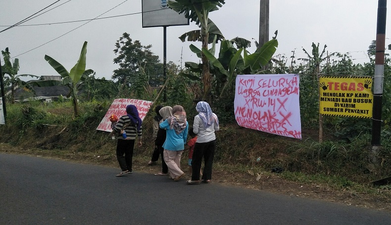 Rencana Pembangunan TPST Cikupa Ditunda gegara Ditolak Warga Desa Cilame KBB