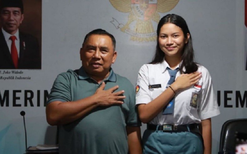 Siswi SMAN 1 Jembrana Kembali Terpilih Jadi Anggota Paskibraka Nasional 2022