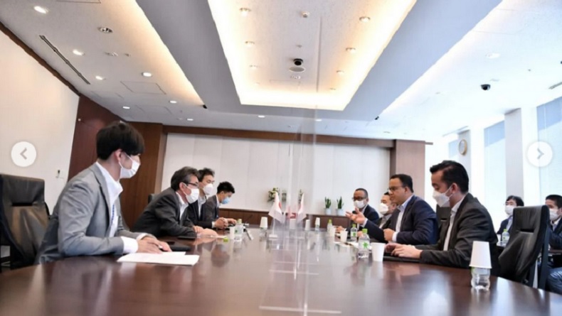 Anies Bertemu Japan International Cooperation Agency, Bahas Pembangunan MRT Jakarta