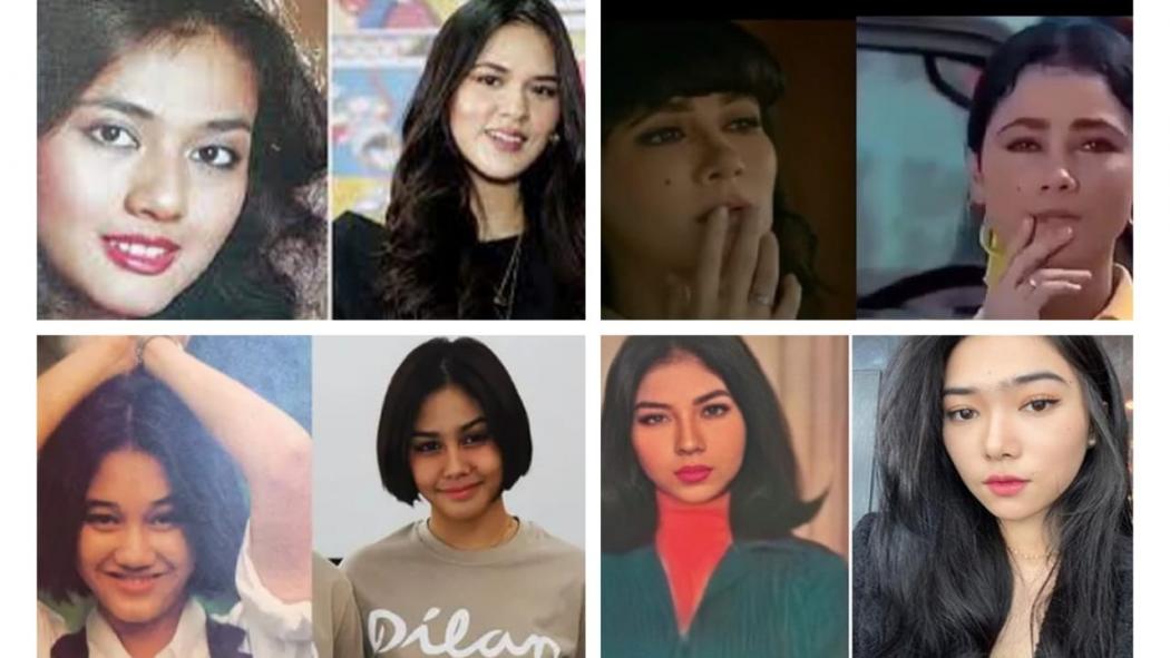  Deretan Artis Punya Kemiripan dengan Artis Lawas, Nomor 3 seperti Kembar dengan Model Tercantik Era 80-an