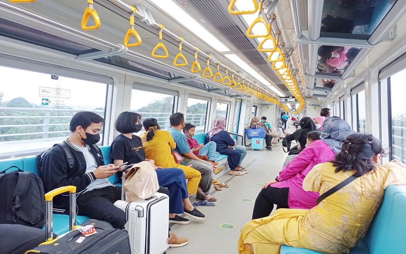 Pakai Kartu Ini Bisa Naik LRT Sepuasnya Selama Sebulan 