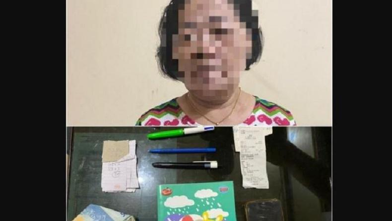Asyik Rekap Togel, Nenek di Penajam Ini Tak Sadar Didatangi Polisi di Warung Kopi