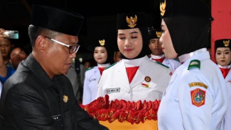 Bupati Gorontalo Utara Sebut Paskibra Beri Teladan Nasionalisme