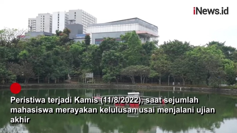 1 Mahasiswa Tel-U Bandung Tewas Tenggelam di Situ Tekno saat Rayakan Kelulusan