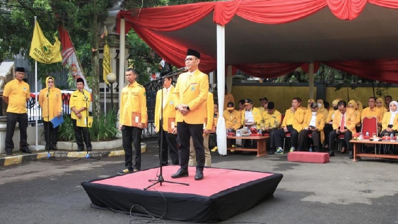 Golkar Jabar Gelar Upacara, Kang Ace: Hari Kemerdekaan Momentum Perkuat Nasionalisme