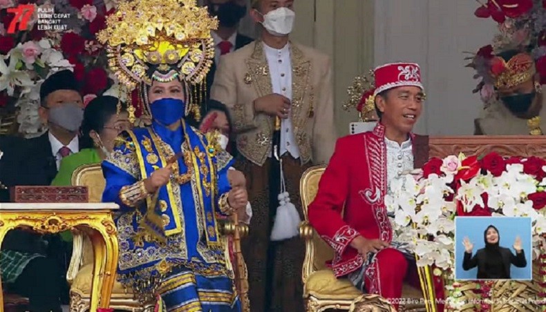 Momen Jokowi Tertawa dan Iriana Berjoget saat Farel Nyanyi Ojo Dibandingke di Istana