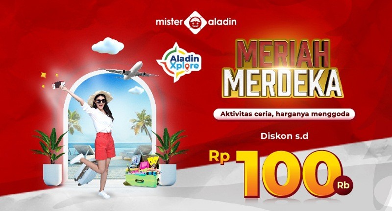 Merdekakan Isi Dompetmu dengan Diskon hingga Rp100.000 di Mister Aladin untuk Tur dan Aktivitas!