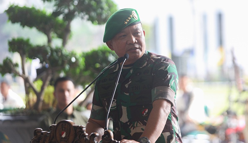 KSAD Jenderal Dudung Mutasi 264 Pamen, Ada 4 Dandim Diganti