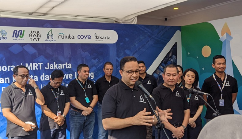 Anies Tawarkan Alaspadu dan Rumapadu, Hunian Kelas Menengah Dekat dengan Stasiun MRT