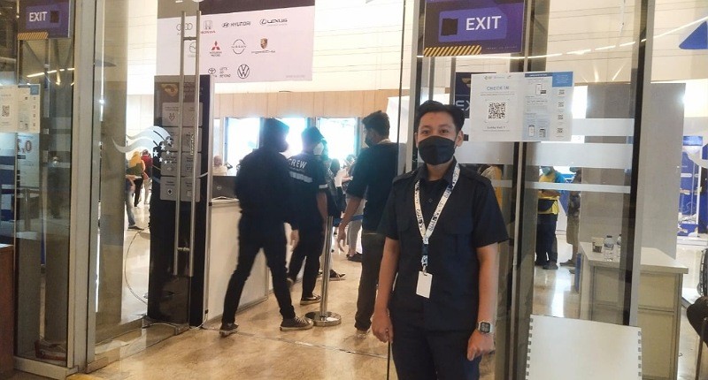 Suka Duka Petugas Keamanan di GIIAS 2022, Berjaga Seharian hingga Ada Keamanan Perempuan 