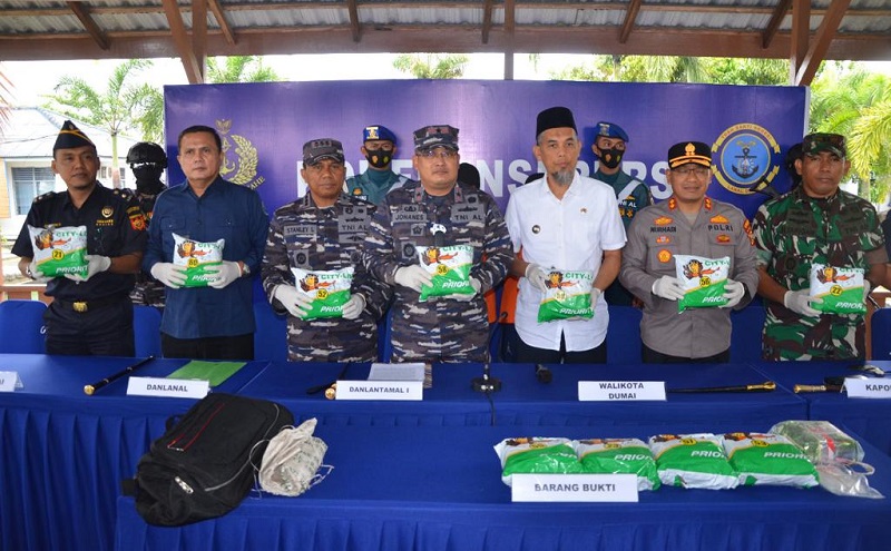  Hebat, TNI AL Gagalkan Penyelundupan Sabu Senilai Rp9,8 Miliar