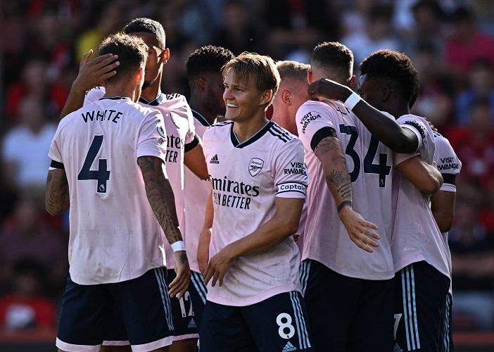 Hasil Bournemouth Vs Arsenal: Menang, Sihir Odegaard Bawa The Gunners Puncaki Liga Inggris