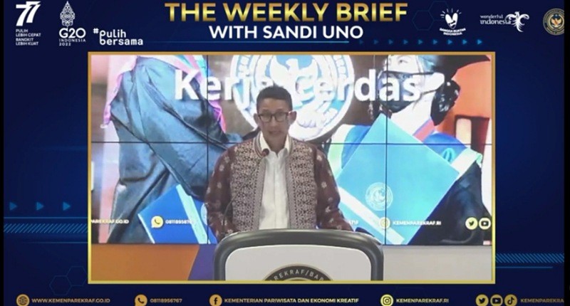 Kunjungan Wisman Naik 2.000 Persen per Juli 2022, Sandiaga Uno: Pariwisata Mulai Bangkit 