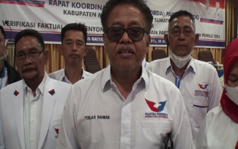 Hadiri Rakorda Perindo Muara Enim, Febuar Rahman: Kekompakan Syarat untuk Menang 