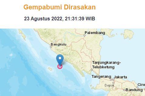 Gempa Hari Ini M6,5 di Bengkulu, Begini Penjelasan BMKG