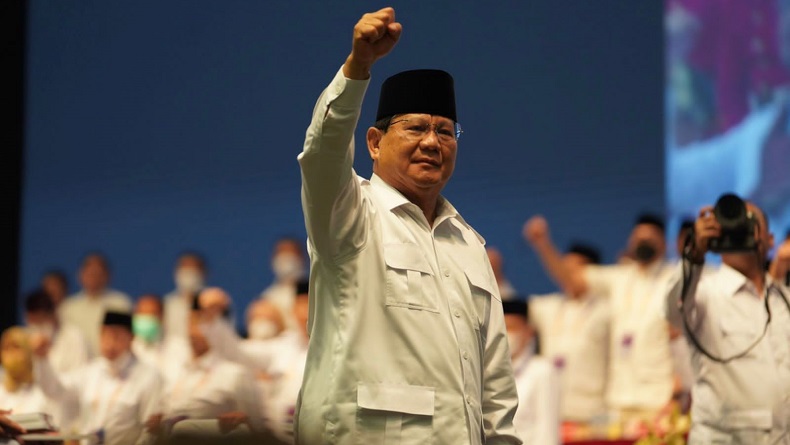 Polstat Survei Elektabilitas Capres 2024 : Prabowo Tertinggi Dibanding Tokoh Lain