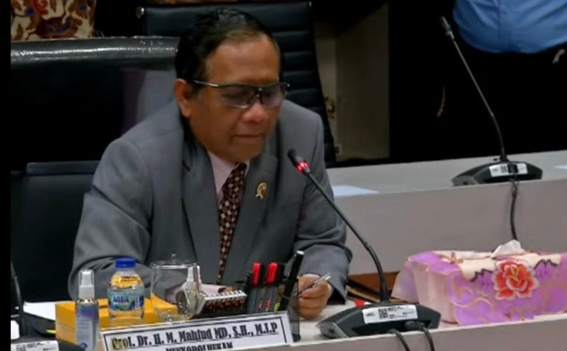 Mahfud MD: Pemerintah Dorong UU Perampasan Aset Segera Disahkan