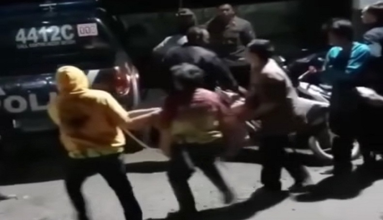 Warga Argapura Majalengka Gagalkan Aksi Pencurian, Pelaku Diarak ke Kantor Polisi 