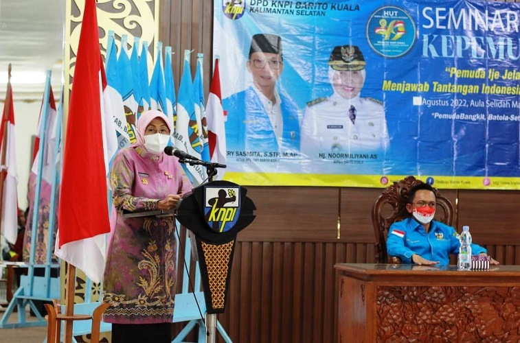 Kabupaten Barito Kuala Bebas Desa Tertinggal, Bupati Noormiliyani Puas
