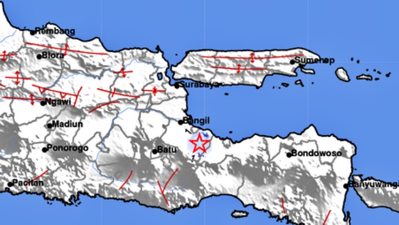 Gempa Terkini Magnitudo 3,1 Guncang Pasuruan Jatim
